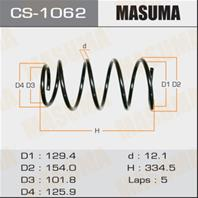 Пружина подвески Masuma front VITZ/SCP10