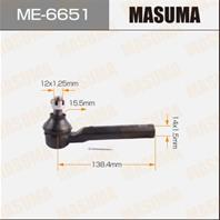 ME-6651_наконечник рулевой! Subaru Legasy 98-03/Forester 97-02