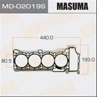 Прокладка Головки блока MASUMA QG18DE (1/10)