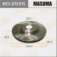 Диск тормозной MASUMA