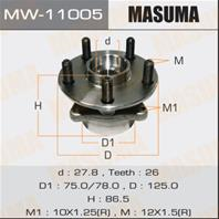 Ступичный узел masuma front prius nhw20