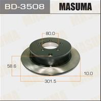 Диск тормозной Masuma (уп 2 шт)