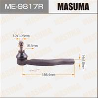 Наконечник рулевой тяги Masuma PRIUS.ZVW30/35.LEXUS.CT200H RH