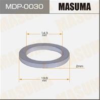 Шайба (прокладка) для болта маслосливного masuma mdp-0030 hyundai 14.3x19.8x2 [уп.50]