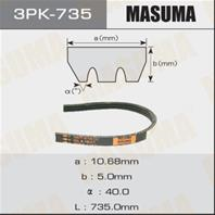 Ремень ручейковый Masuma 3PK- 735