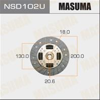 Диск сцепления Masuma 200*130*18*20.6 (1/10)