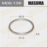 Кольцо глушителя MASUMA металлическое 43 x 51.5 x 4
