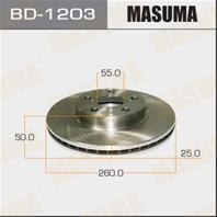 Диск тормозной Masuma