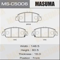 Колодки тормозные дисковые MSC5006 от компании MASUMA