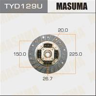 Диск сцепления Masuma 225*150*20*26.7 (1/10)