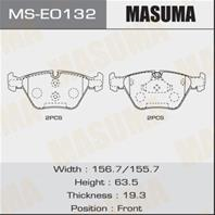 Колодки дисковые MASUMA, P06043 front (1/6)