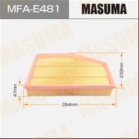 Воздушный фильтр MASUMA BMW 5-SERIES (E61), 6-SERIES (E63) (1/40)