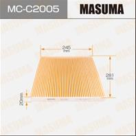 Салонный фильтр MASUMA TEANA/ L33R (1/20)