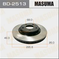 Диск тормозной masuma front teana j32z