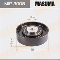Навесное оборудование masuma mip-3008 ролик натяжителя ремня привода /4g15,4g15t,4g19