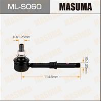 Гайка колесная Masuma с Секретом 12x1.25  к-т