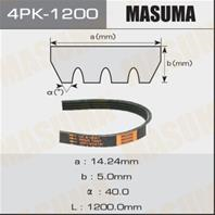 Ремень ручейковый Masuma 4PK-1200