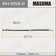 Шланг тормозной MASUMA N- /rear/ ALMERA N16E LH