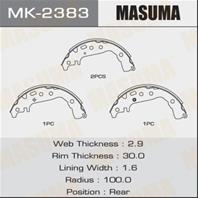 Барабанные тормозные колодки MK2383 от фирмы MASUMA