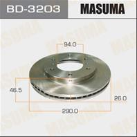 Диск тормозной Masuma