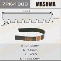 Ремень ручейковый masuma 7pk-1988