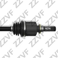 Привод в сборе левый (l) акпп mazda 3 (bk) 2006-... (1 6l)