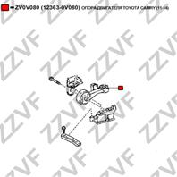 Опора двигателя toyota camry (11-14)