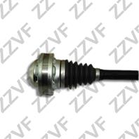 Привод в сборе левый (l) (7-ми ступ. акпп) vw passat b6  skoda