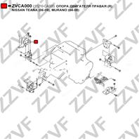 ОПОРА ДВИГАТЕЛЯ ПРАВАЯ (R) NISSAN TEANA (06-08)  MURANO (04-08)