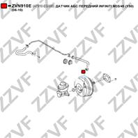 ДАТЧИК АБС ПЕРЕДНИЙ INFINITI M35/45 (Y50) (06-10)