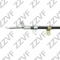Трос стояночного тормоза левый (l) nissan qashqai (j10e) (06-13)