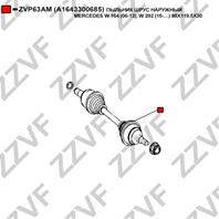 ПЫЛЬНИК ШРУС НАРУЖНЫЙ MERCEDES W 164 (06-12)  W 292 (15-…) 98X119.5X30