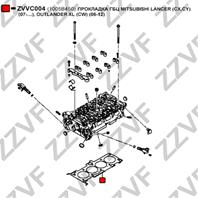 ПРОКЛАДКА ГБЦ MITSUBISHI LANCER (CX CY) (07-…)  OUTLANDER XL (CW) (06-12)