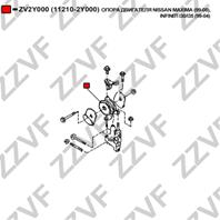 ОПОРА ДВИГАТЕЛЯ NISSAN MAXIMA (99-08)  INFINITI I30/I35 (99-04)