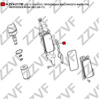 Прокладка масляного фильтра mercedes w164 (ml) (05-11)