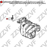 Датчик абсолютного давления honda accord viii (08-15)  civic 4d (06-12)  cr-v (07-12)  pilot (08-15
