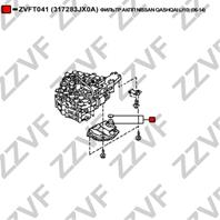 Фильтр акпп nissan qashqai (j10) (06-14)