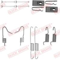 Комплект монтажный тормозных колодок