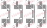 Комплект монтажный тормозных колодок mitsubishi: l200 05-  nissan: pathfinder 05-  navara 09-  05-