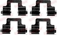 Qb1606 !ремк-т торм.колодок зад.audi a3 03&gt seat altea/toledo iii 04&gt vw caddyiii/golf v/touran 03&gt