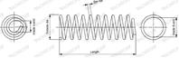 SP2090_пружина передняя! VW Golf 1.4i 16V/1.6i 97&gt