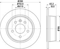 Диск тормозной min2