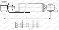 Amortyzator ty? L/P FORD TRANSIT V363 2.0D/2.2D 08.13-