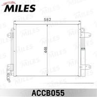 Радиатор кондиционера (паяный) VW TIGUAN 1.4/2.0 TSI/TDI 07- ACCB055