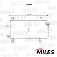 Конденсер MAZDA 6 1.8/2.0/2.2/2.5 07-
