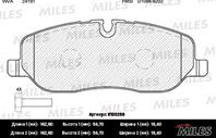 Колодки передние (lr discovery iii 04&gt/range rover 02&gt) e100255
