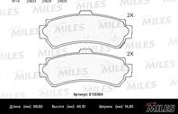 Колодки тормозные nissan almera (n15) 1.4-2.0 95-00 задние e110364 Колодки тормозные nissan almera (n15) 1.4-2.0 95-00 задние e110364