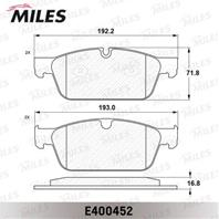 Колодки тормозные mercedes gl x166/ml w166 передние lowmetallic
