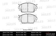 Колодки тормозные MAZDA 3 13- передние (TRW GDB3592) E100442