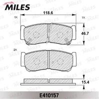 Колодки тормозные hyundai h-1 01-/santa fe (cm)/(sm) 05- задние lowmetallic